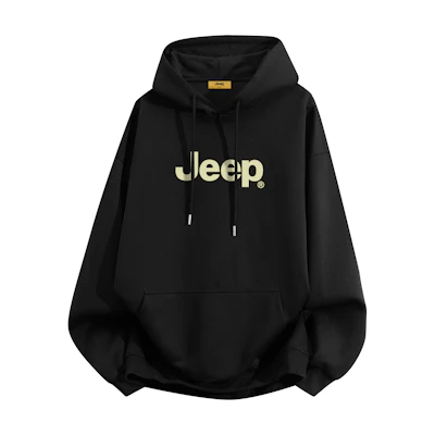 Jeep Lifestyle Oversized Logo Hoodie Unisex - Casual Streetwear Pullover P741MKJ354