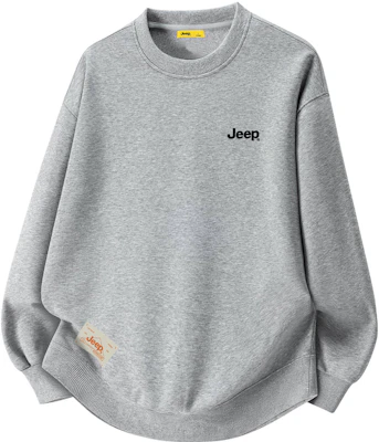 Jeep Lifestyle Retro Logo Crewneck Sweatshirt Unisex Thick Warm Streetwear P741MKJ347 Buy Jeep Lifestyle Retro Logo Crewneck Sweatshirt Unisex Thick Warm Streetwear P741MKJ347