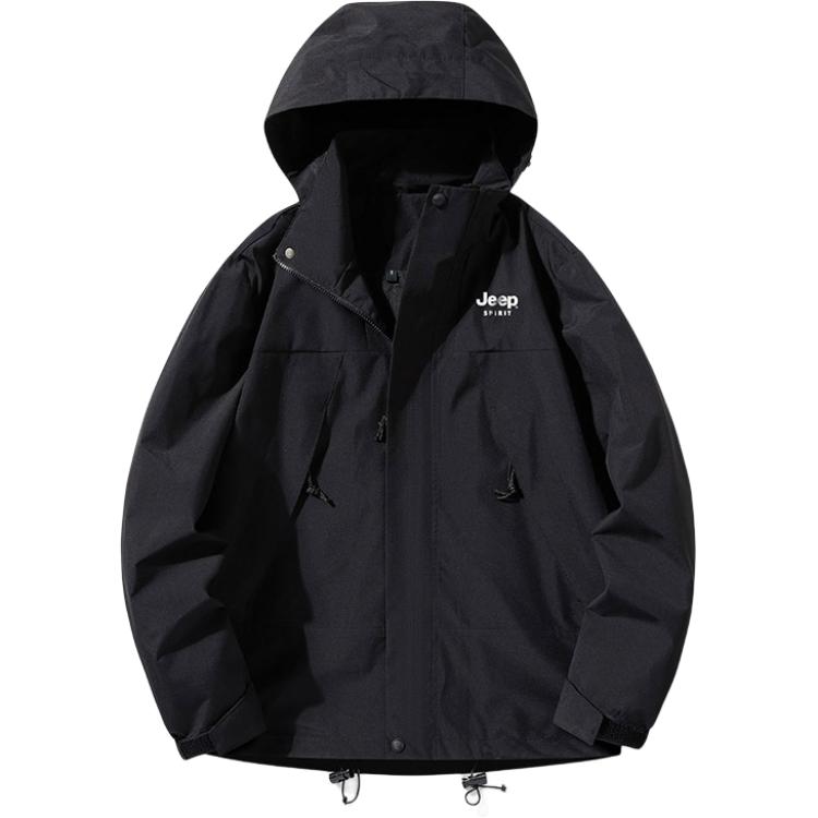 Jeep Lightweight Windbreaker Softshell Jacket Unisex Outdoor Coat JDE11990