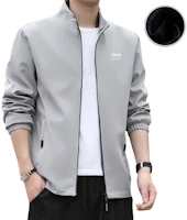 Jeep Logo Casual Business Thickened Jacket with Zipper for Men and Women 23MB783JC7356B Jeep Logo Casual Business Thickened Jacket with Zipper for Men and Women 23MB783JC7356B