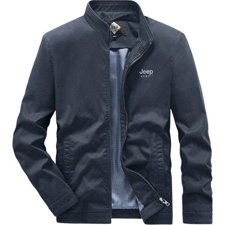 Jeep Logo Outdoor Casual Sports Zipper Jacket for Men JPL6058-3