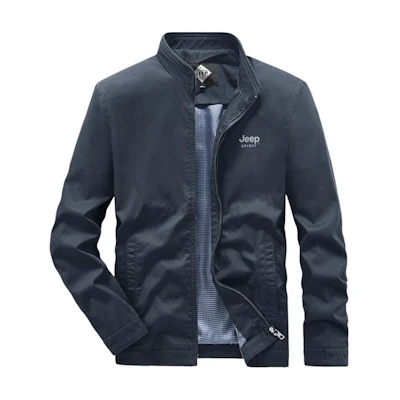Jeep Logo Outdoor Casual Sports Zipper Jacket for Men JPL6058-3