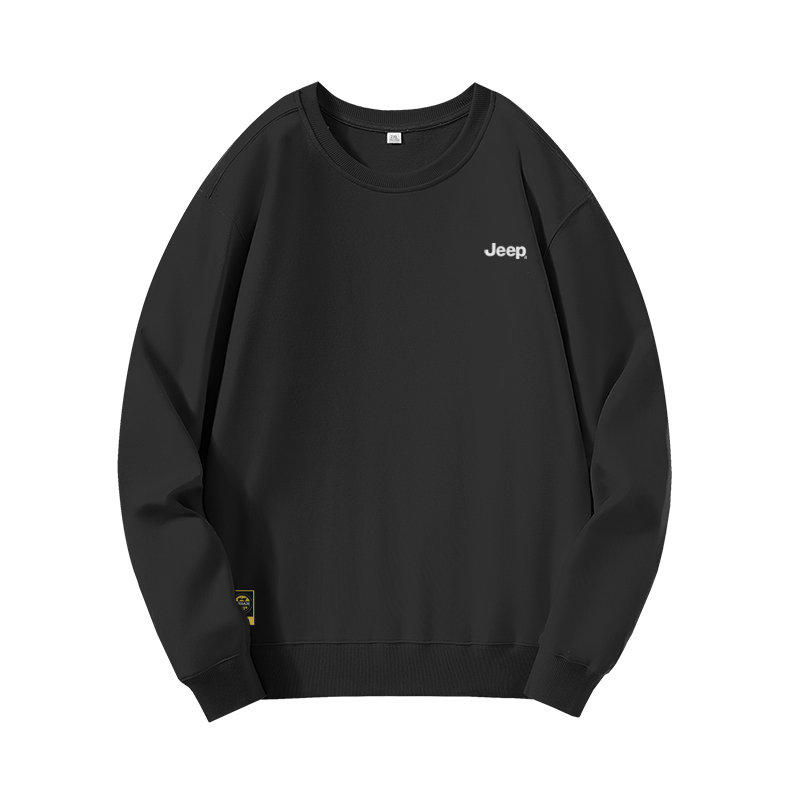 Jeep Logo Oversized Crewneck Sweatshirt Unisex Casual Outdoor Long Sleeve P743MKJ443