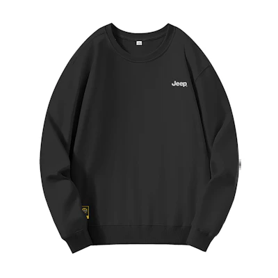 Jeep Logo Oversized Crewneck Sweatshirt Unisex Casual Outdoor Long Sleeve P743MKJ443