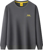 Jeep Logo Print Breathable Wrinkle-Resistant Sweat-Wicking Long Sleeve Sweatshirt P733MKJ069 Jeep Logo Print Breathable Wrinkle-Resistant Sweat-Wicking Long Sleeve Sweatshirt P733MKJ069