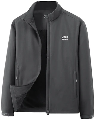 Jeep Logo Print Zip-Up Jacket in Solid Color for Men & Women Casual Wear JKBL992308 Buy Jeep Logo Print Zip-Up Jacket in Solid Color for Men & Women Casual Wear JKBL992308