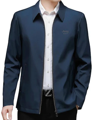 Jaket Kerja Santai Berkerah dengan Logo Jeep Tertera 23MA773JC6031 Buy Jaket Kerja Santai Berkerah dengan Logo Jeep Tertera 23MA773JC6031