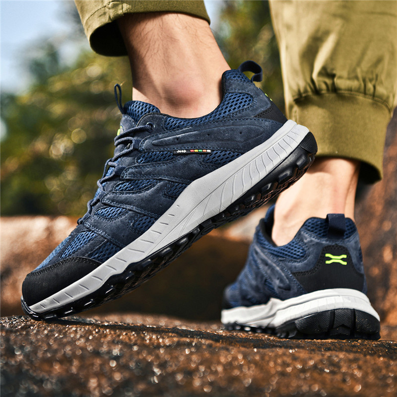 Sizing Jeep Low-Top Sneakers 'Deep Blue Buckle Chunky Sole' J111091201