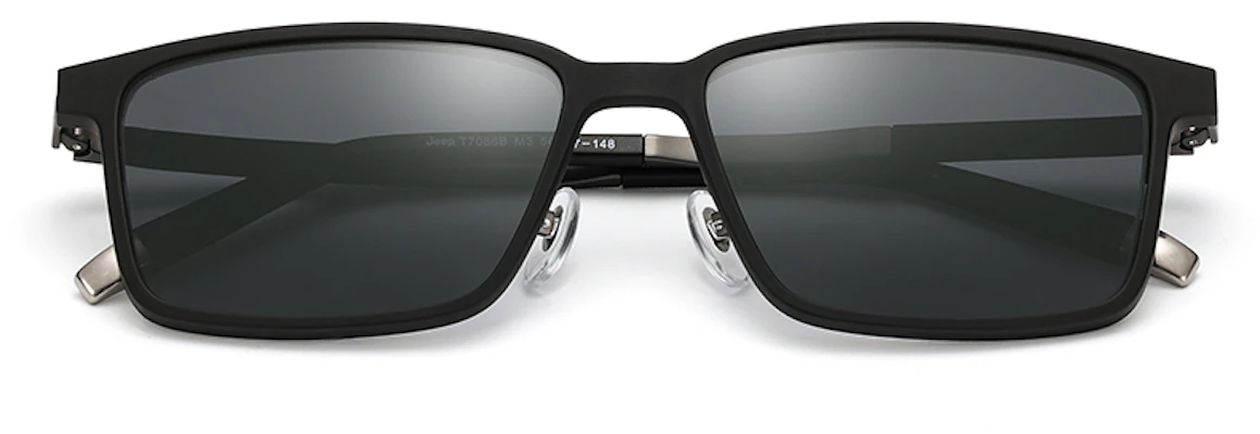 Jeep男士磁吸方形钛金属太阳眼镜 JEEPT7086B Lookbook Jeep男士磁吸方形钛金属太阳眼镜 JEEPT7086B