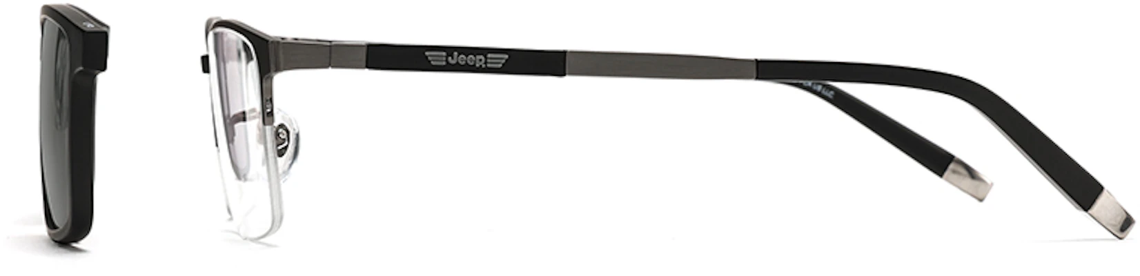 Jeep男士磁吸方形钛金属太阳眼镜 JEEPT7086B Shop Jeep男士磁吸方形钛金属太阳眼镜 JEEPT7086B