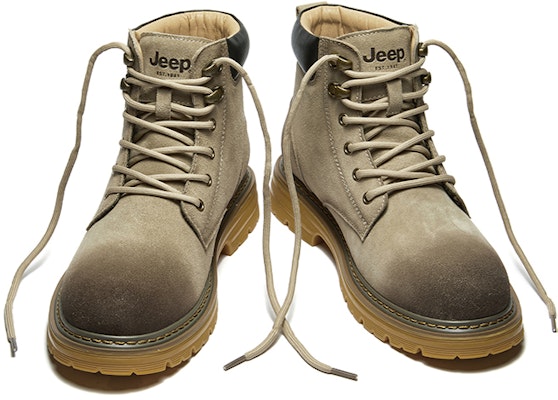 Jeep吉普 休閒 厚底 防滑 復古 百搭 短筒 馬丁靴 男款 3