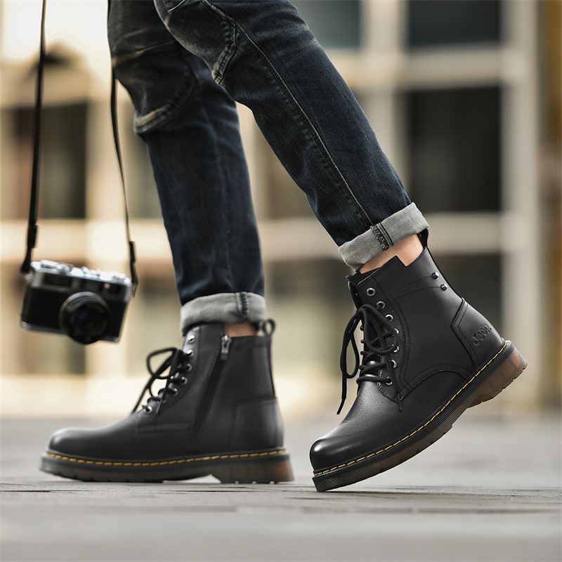 Details for Jeep Martin Boot 'Warm Comfort Black' P214M21210