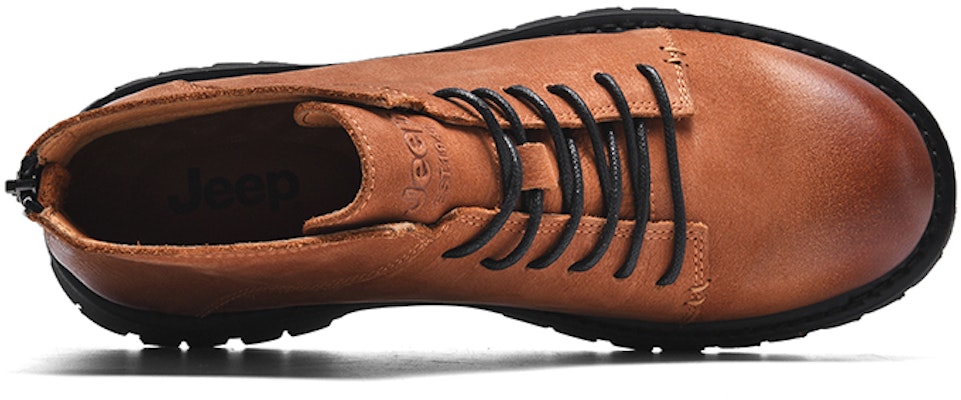 吉普百搭透氣短中筒馬丁靴 男款 Cheap 吉普百搭透氣短中筒馬丁靴 男款