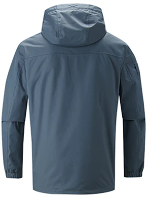 Jeep 男士三合一战术羽绒夹克 防水防风户外登山服 J142094073 7