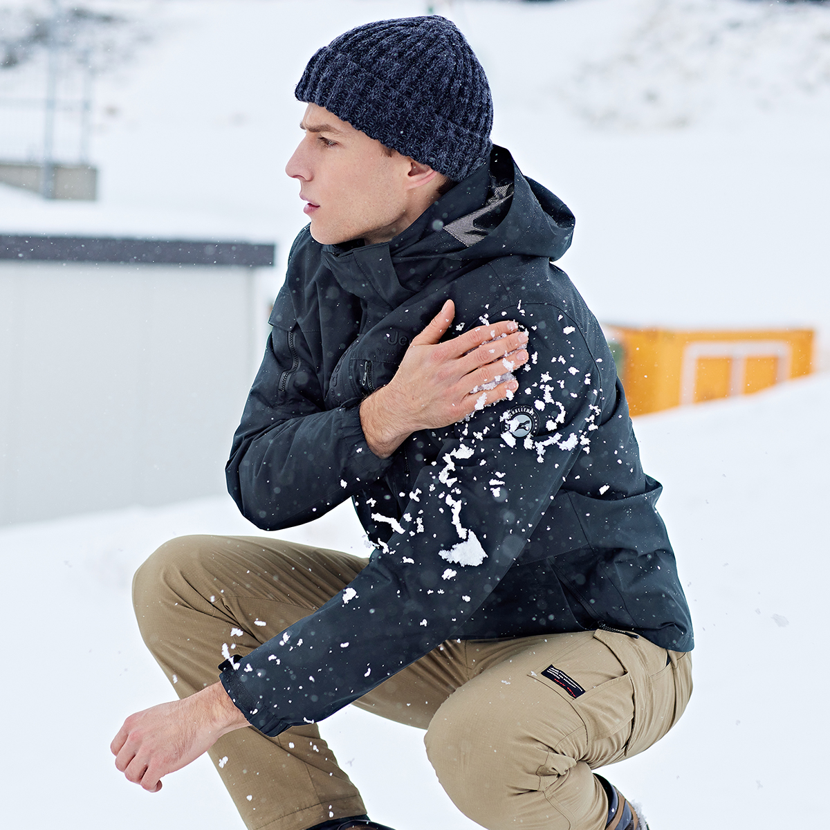 Cheap Jeep 男士三合一战术羽绒夹克 防水防风户外登山服 J142094073