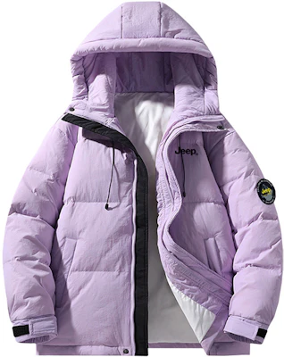 Jeep极简风多巴胺色轻薄羽绒服男女同款休闲短款外套 P844MWD245 6
