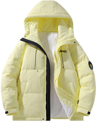 Jeep极简风多巴胺色轻薄羽绒服男女同款休闲短款外套 P844MWD245 Details for Jeep极简风多巴胺色轻薄羽绒服男女同款休闲短款外套 P844MWD245