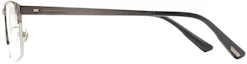 Details for ジープ ミニマリスト 軽量 チタン ラウンドスクエア メガネフレーム - グレー JEEPT5064