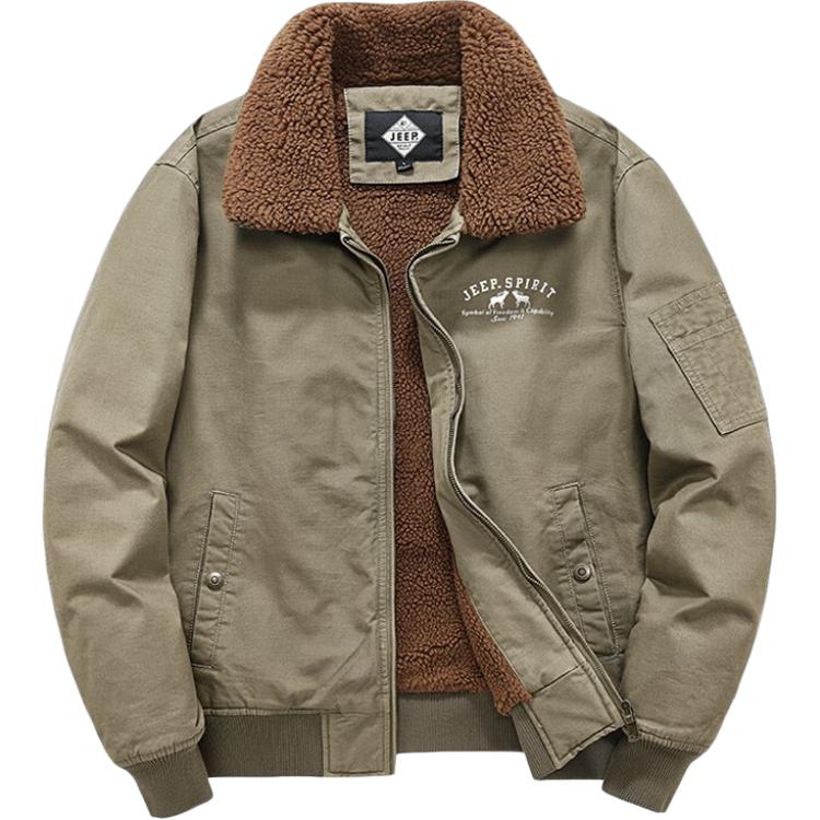 Jeep Minimalist Windproof Warm Jacket for Men HZC1811-3