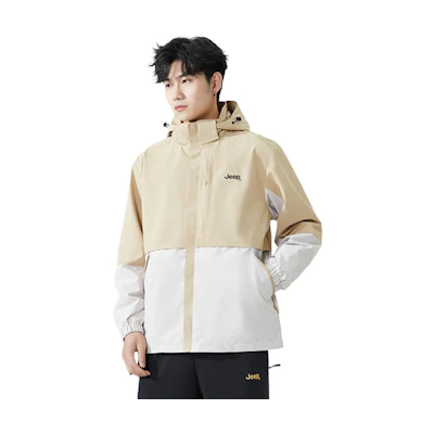 Jeep Multi-Color Waterproof Outdoor Detachable Hood Jacket Unisex P841MWF111