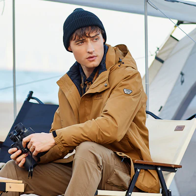 Jeep 户外3合1可拆卸抓绒防水防风夹克 JP042094082 11