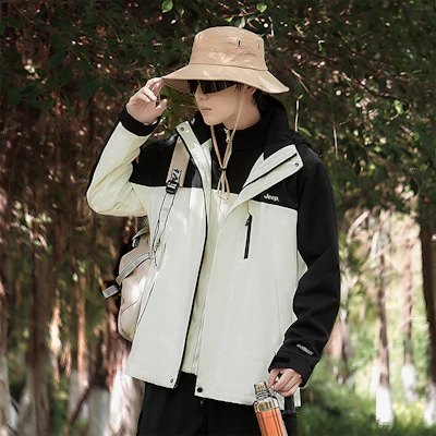 Jeep户外三合一防水夹克,可拆卸内衬,男女通用休闲外套 P844MWF205 3