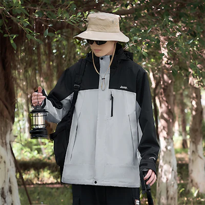 Jeep户外三合一防水夹克,可拆卸内衬,男女通用休闲外套 P844MWF205 8