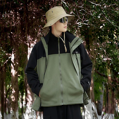 Jeep户外三合一防水夹克,可拆卸内衬,男女通用休闲外套 P844MWF205 19