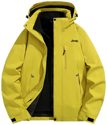Jeep户外三合一防水夹克,可拆卸内衬,男女通用休闲外套 P844MWF205 27