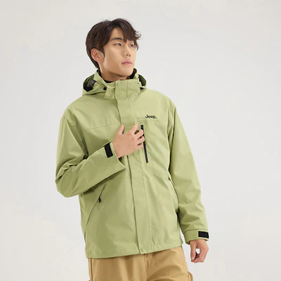 Jeep户外三合一防水夹克,可拆卸内衬,男女通用休闲外套 P844MWF205 52