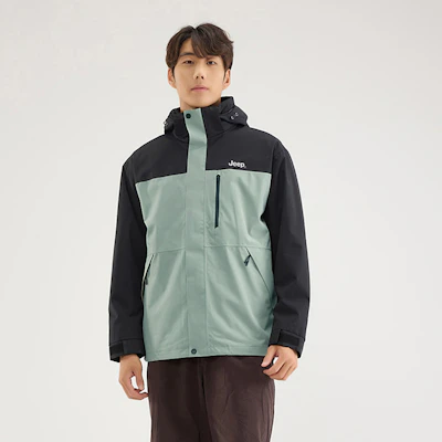 Jeep户外三合一防水夹克,可拆卸内衬,男女通用休闲外套 P844MWF205 59