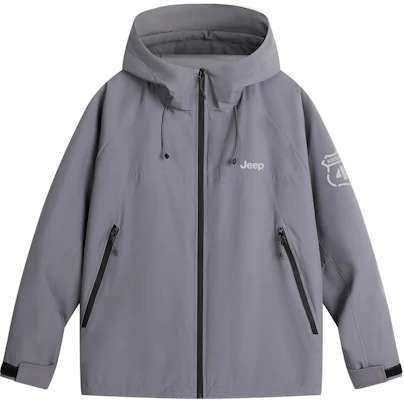 Jeep户外三合一防水防风徒步露营夹克男女通用款P844MWF330-jd P844MWF330-JD 5
