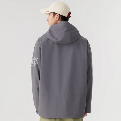 Jeep户外三合一防水防风徒步露营夹克男女通用款P844MWF330-jd P844MWF330-JD 8