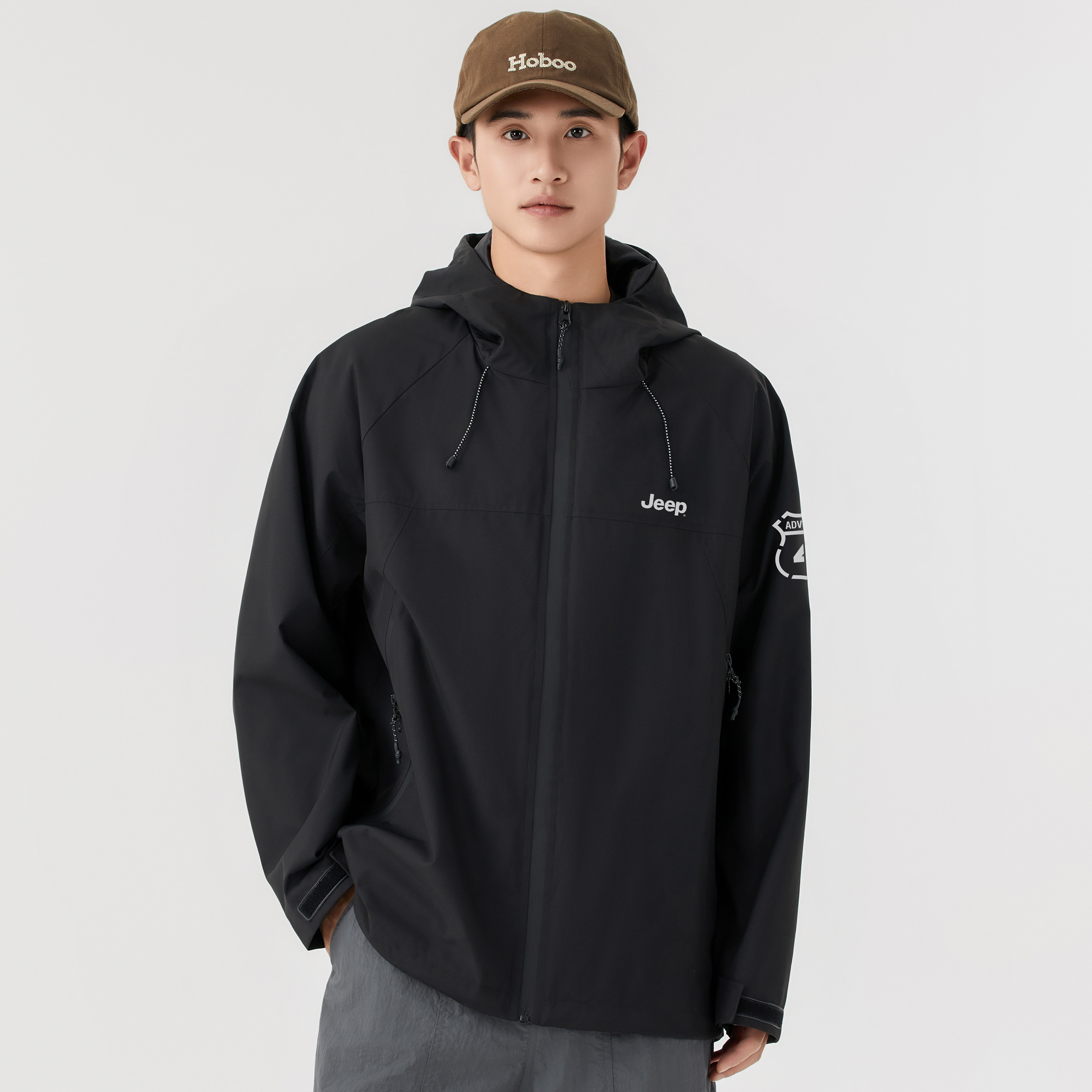 Purchase Jeep户外三合一防水防风徒步露营夹克男女通用款P844MWF330-jd P844MWF330-JD