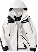 Jeep Outdoor 3-in-1 Waterproof Windproof Jacket with Detachable Inner Liner Unisex P834MWJ225 Jeep Outdoor 3-in-1 Waterproof Windproof Jacket with Detachable Inner Liner Unisex P834MWJ225