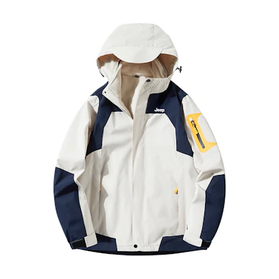 Jeep Outdoor 3-in-1 Windproof Waterproof Fleece Jacket Unisex P834MWJ421