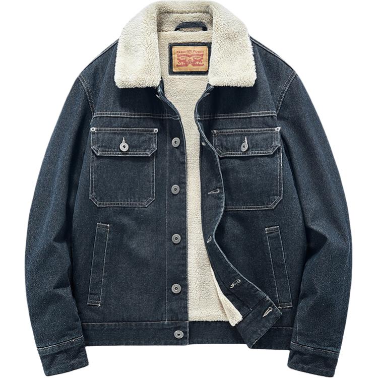 Jeep Outdoor Casual Sport Polo Collar Single-Breasted Jacket LZT1927-3