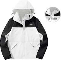 Jeep Outdoor Colorblock Hoodie Jacket Waterproof Windproof Unisex Winter Coat JR7606 Jeep Outdoor Colorblock Hoodie Jacket Waterproof Windproof Unisex Winter Coat JR7606