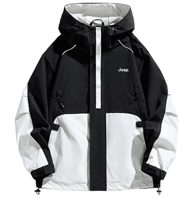 Jeep Outdoor Colorblock Waterproof Windbreaker Jacket Unisex P843MWJ189 Buy Jeep Outdoor Colorblock Waterproof Windbreaker Jacket Unisex P843MWJ189