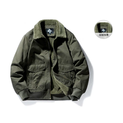 Jeep Outdoor Commuter Fleece Jacket - Casual Warmth for Fall & Winter JKM18926