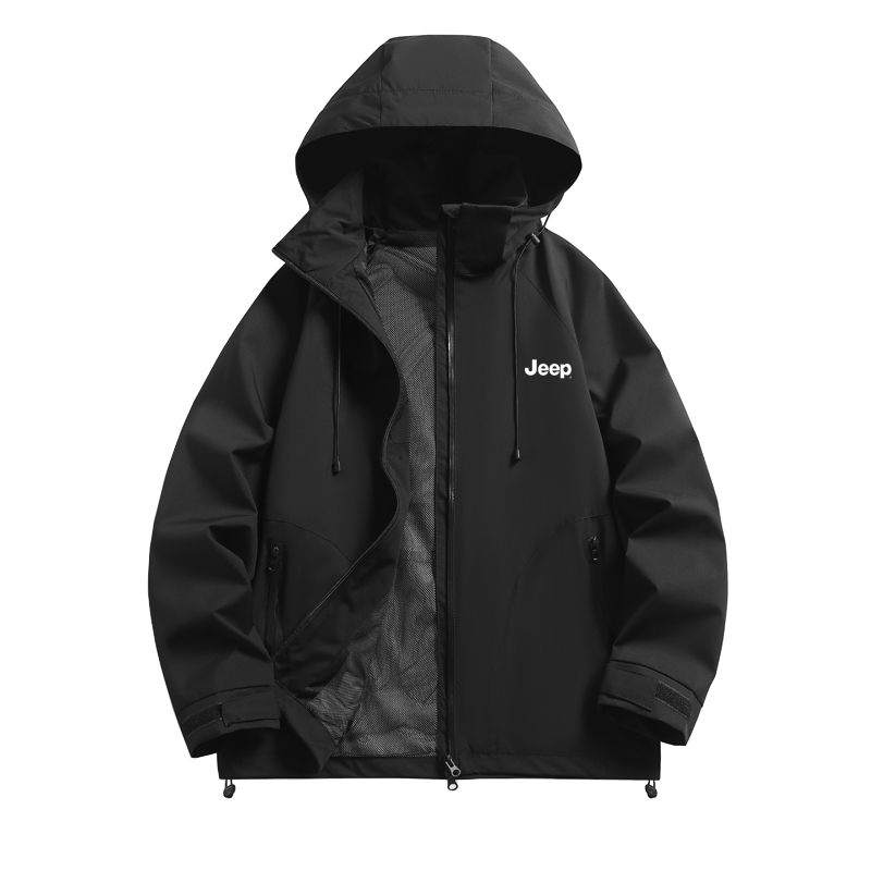 Jeep Outdoor Hiking Waterproof Windproof 3-in-1 Jacket Unisex Casual Wear P844MWF124