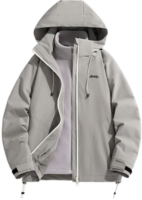 Jeep户外徒步防水防风3合1夹克男女款休闲外套 P844MWF124 6