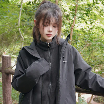 Jeep户外徒步防水防风3合1夹克男女款休闲外套 P844MWF124 12