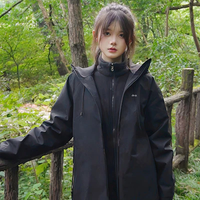 Jeep户外徒步防水防风3合1夹克男女款休闲外套 P844MWF124 13