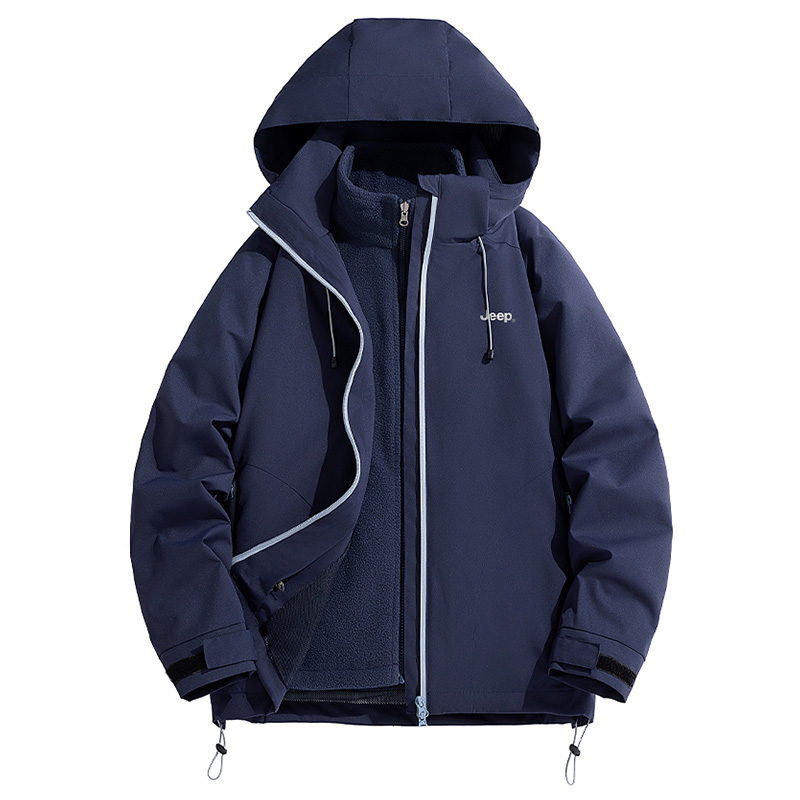 Details for Jeep户外徒步防水防风3合1夹克男女款休闲外套 P844MWF124