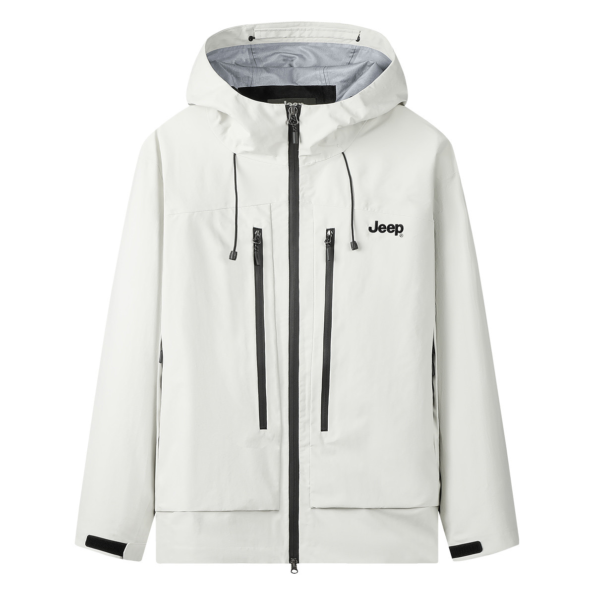 Jeep Outdoor Luxury Series All-Weather Waterproof Hiking Jacket Unisex Hooded P733MWF076B