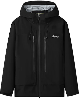 Jeep户外豪华系列防水防风登山夹克男女连帽款 P733MWF076B 9