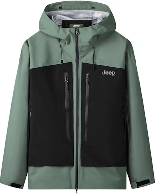 Jeep户外豪华系列防水防风登山夹克男女连帽款 P733MWF076B Order Jeep户外豪华系列防水防风登山夹克男女连帽款 P733MWF076B