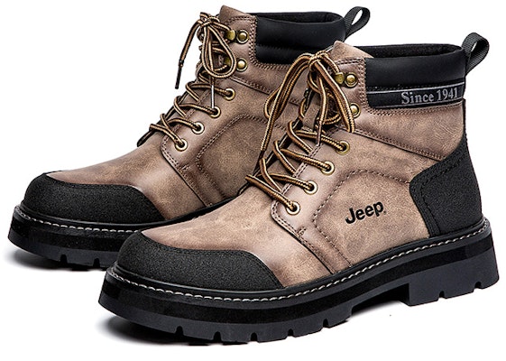 Jeep Outdoor Mid-Top 'Durable Stylish Workwear' P233M08245 Details for Jeep Outdoor Mid-Top 'Durable Stylish Workwear' P233M08245