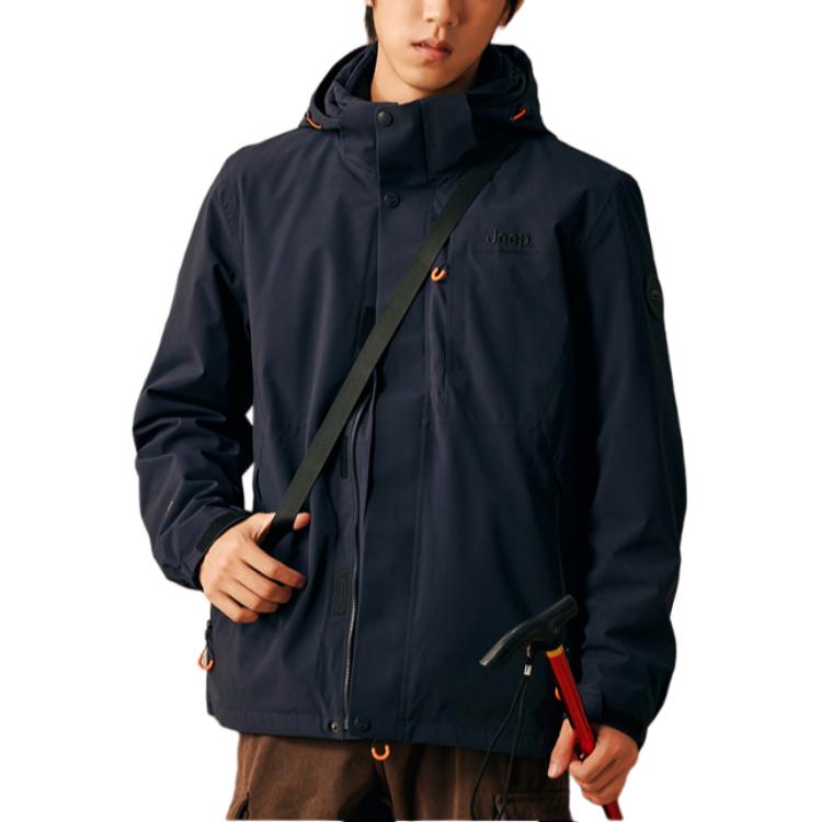 Shop Jeep 戶外系列防水防風可拆帽外套 男女適用 J432074003